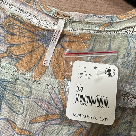 NWT Free People Field Of Dreams Maxi dress - Picture 8 of 10